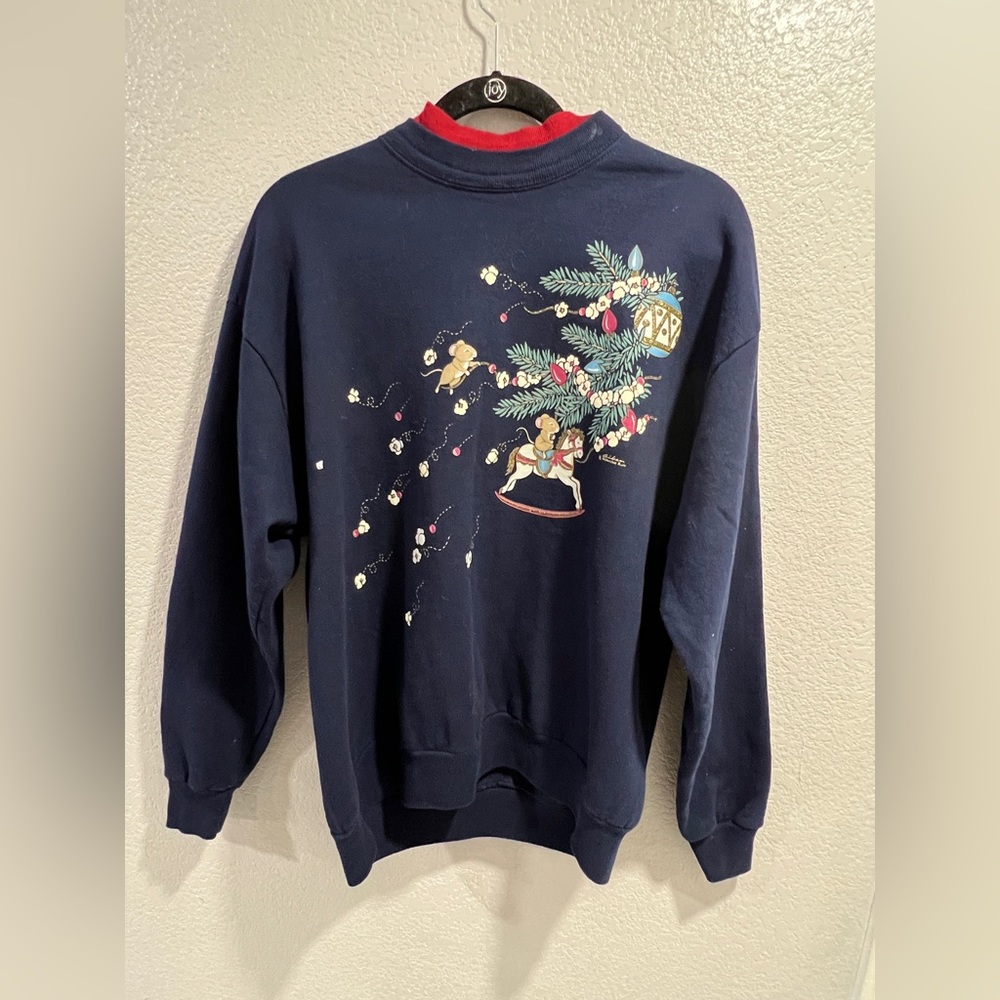 Morning sun crew neck L